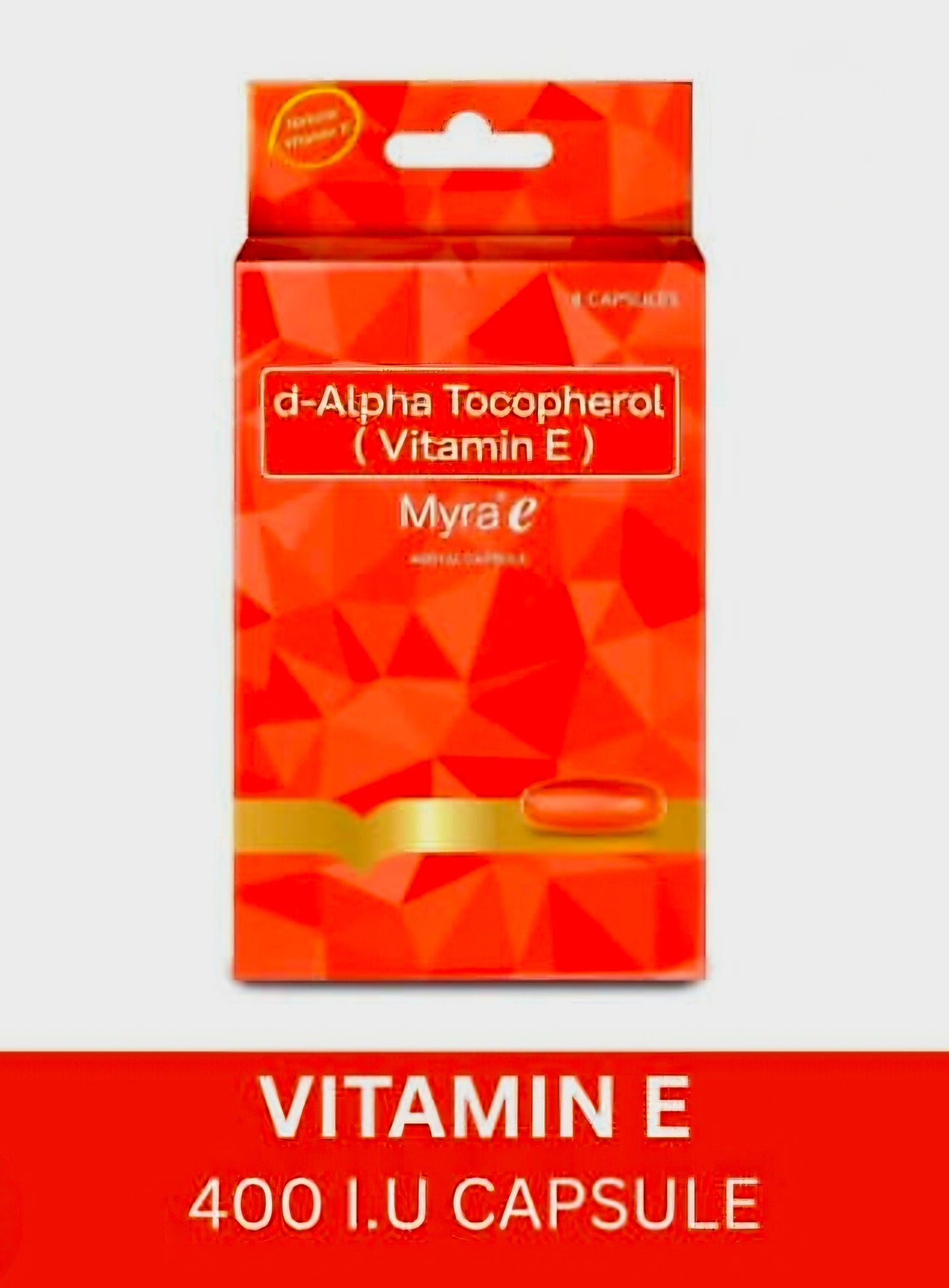 MYRA-E VITAMIN E  8-capsules STARTER PACK