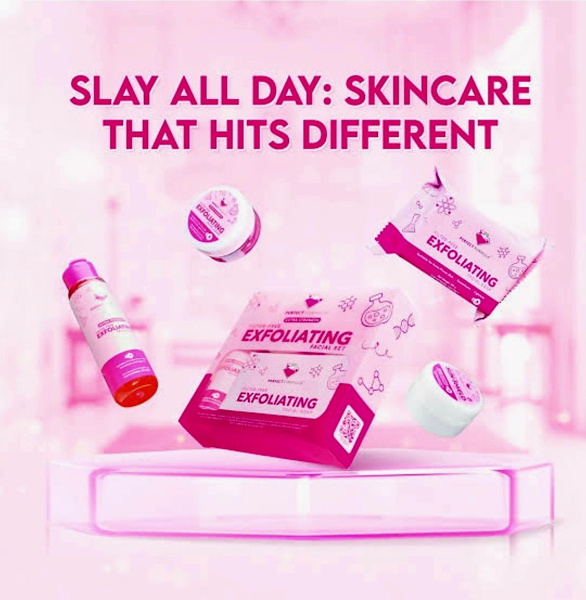 Brilliant Skin PERFECT FORMULA Filter-Free EXTRA STRENGTH Exfoliating Set (NEW PACKAGING)