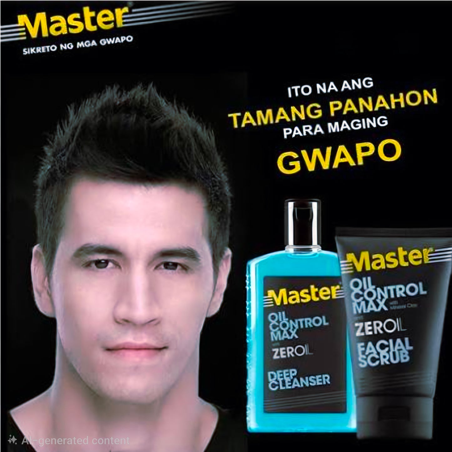Master OIL CONTROL MAX with ZEROIL Deep Cleanser 225ml