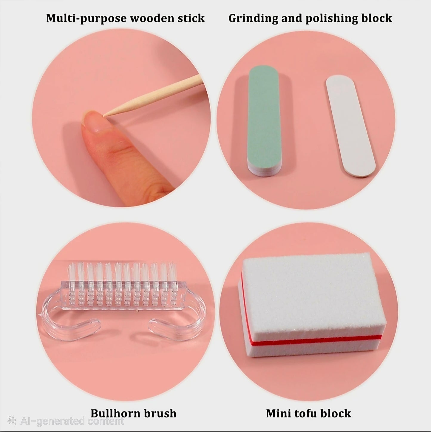 5-PCS DISPOSABLE NAIL REFRESHER SET