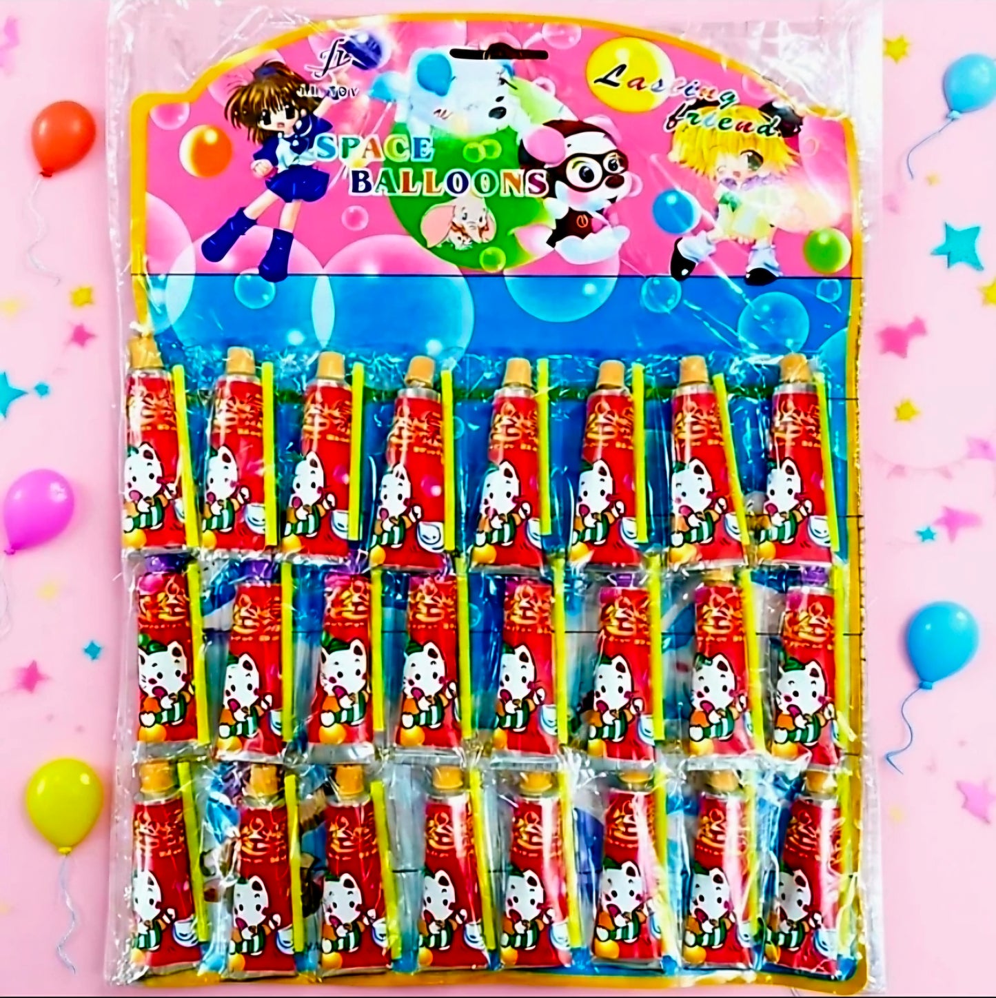 JUMBO PLASTIC BALLOON 24-PIECES PACK