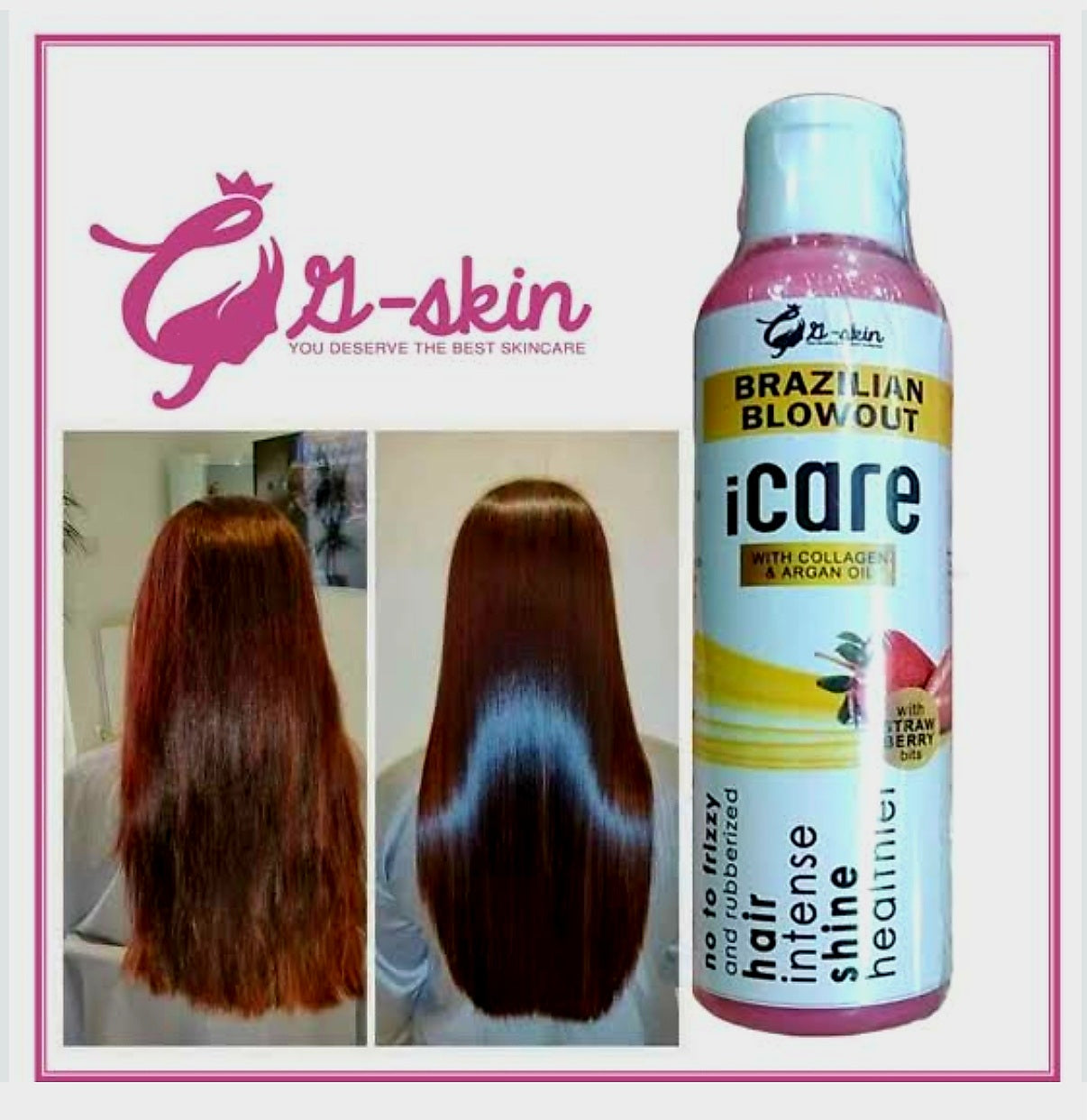 G-Skin iCARE BAZILIAN BLOWOUT with Collagen & Argan Oil 100g