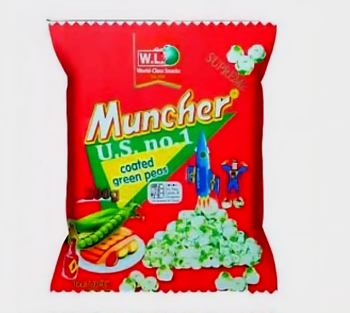 WL MUNCHER Coated Green Peas 200g