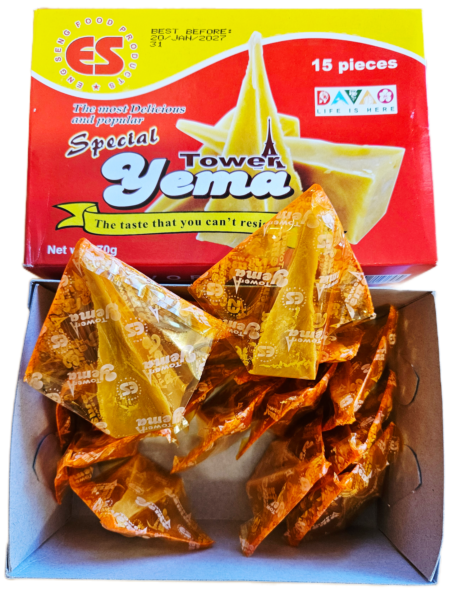 ES DAVAO SPECIAL YEMA TOWER 270G (BOX)