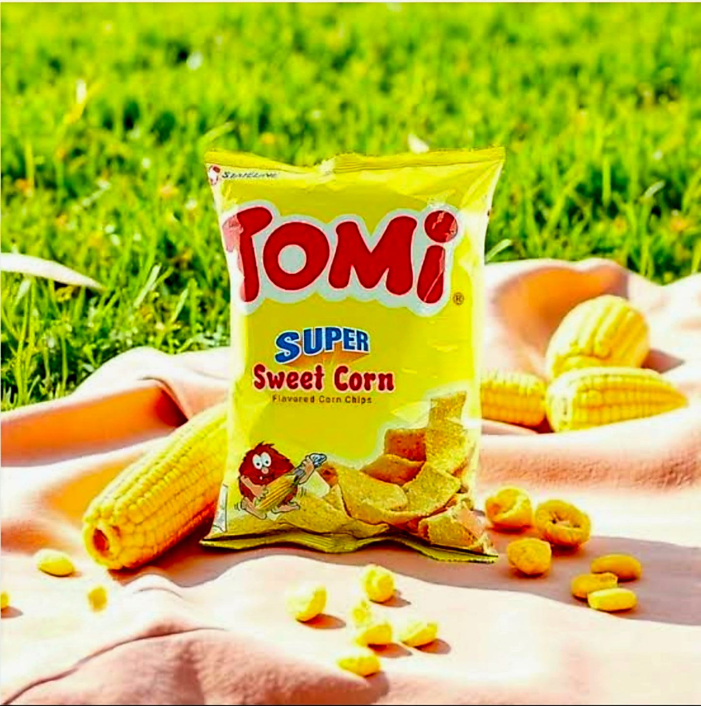 TOMI SUPER SWEET CORN CHIPS 110G