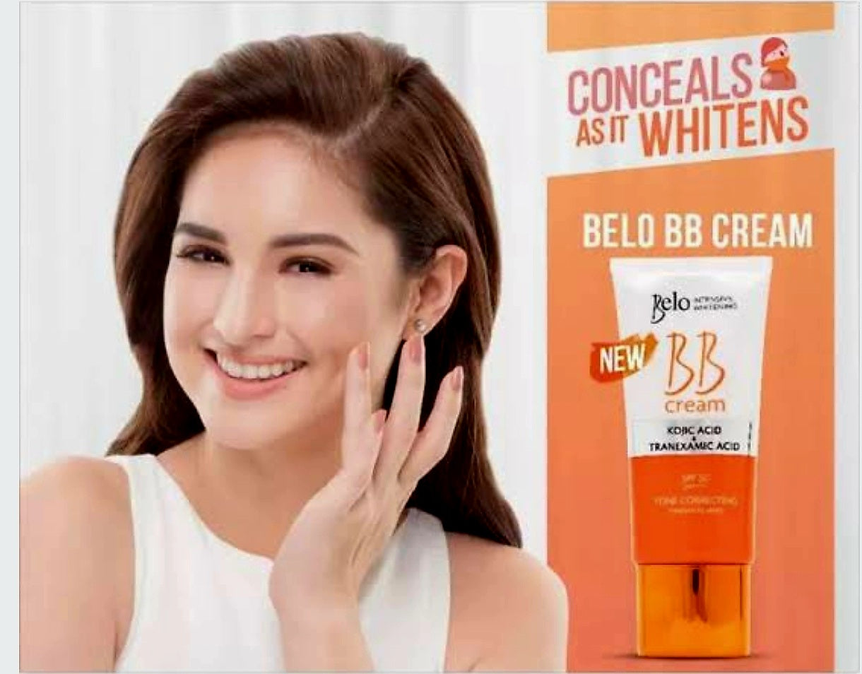 BELO Intensive Whitening BB CREAM with KOJIC & TRANEXAMIC ACID 50ml SPF50 PA++++