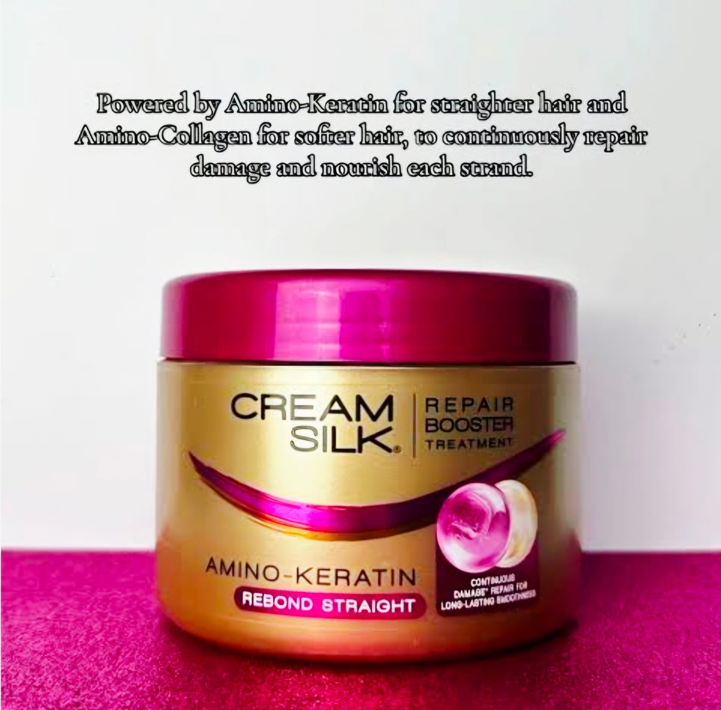 CREAM SILK AMINO-KERATIN REBOND STRAIGHT 500ML