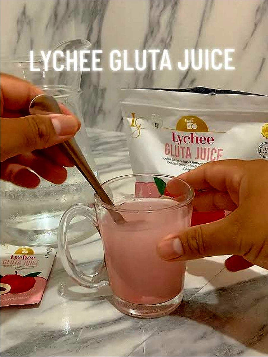 Luxe Slim LYCHEE GLUTA Juice 22g×8 Sachets