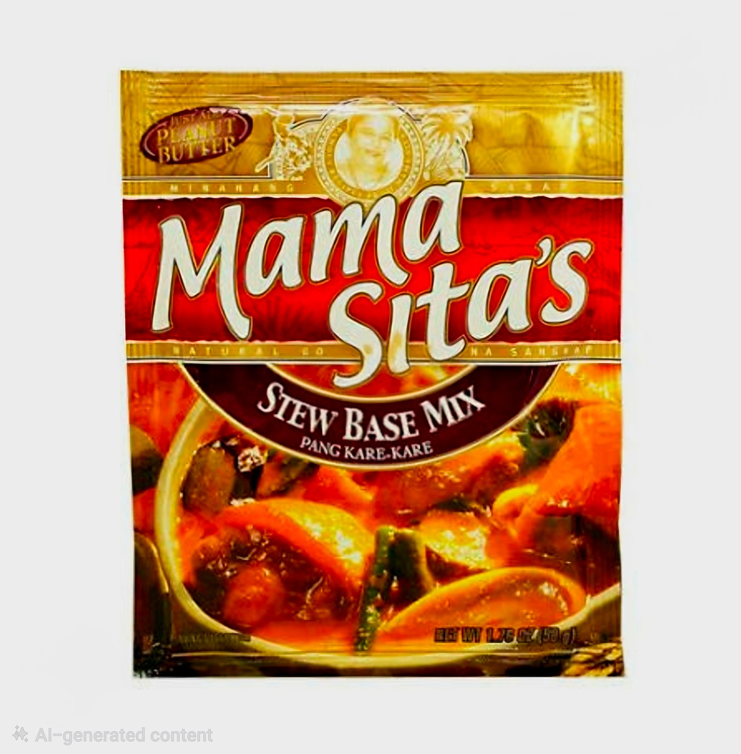 Mama Sita's KARE-KARE BASE Mix (PEANUT-FREE) 57g