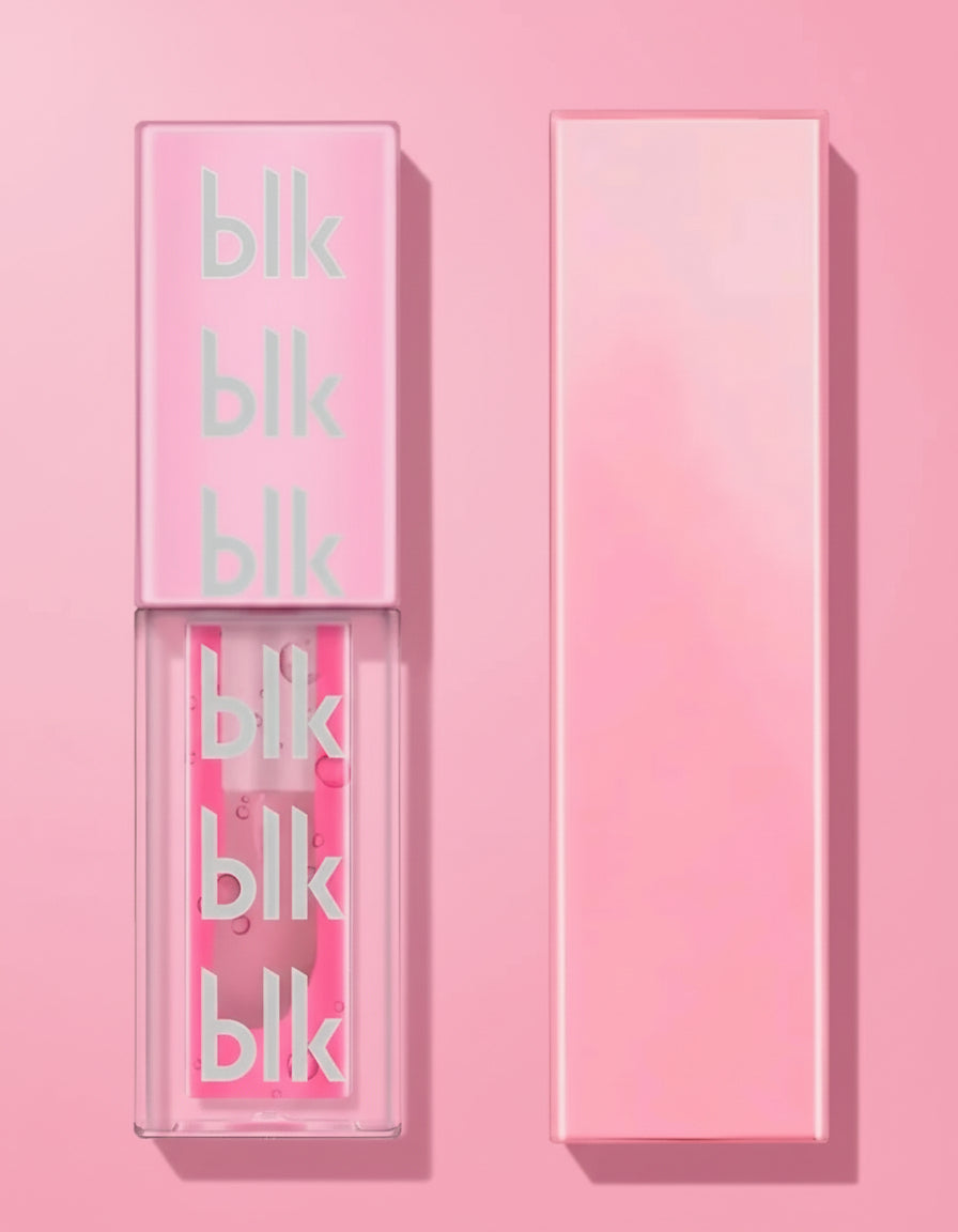 BLK Organic Vegan Plumping & Moisturizing Lip Oil Tint Glow FRUIT COLORS 10ml