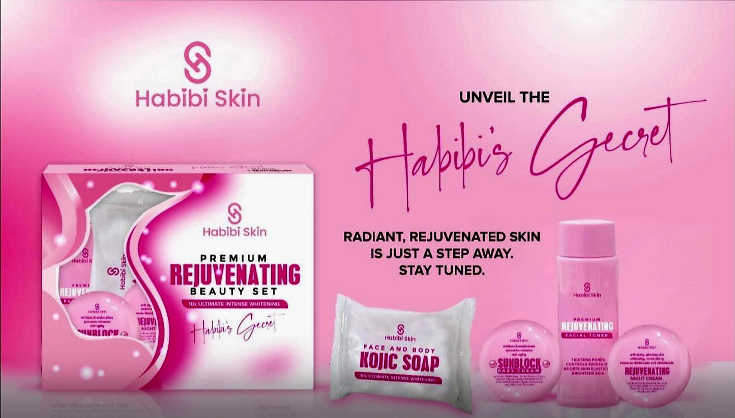 HABIBI SKIN Premium Rejuvenating Set 10x Intense Whitening