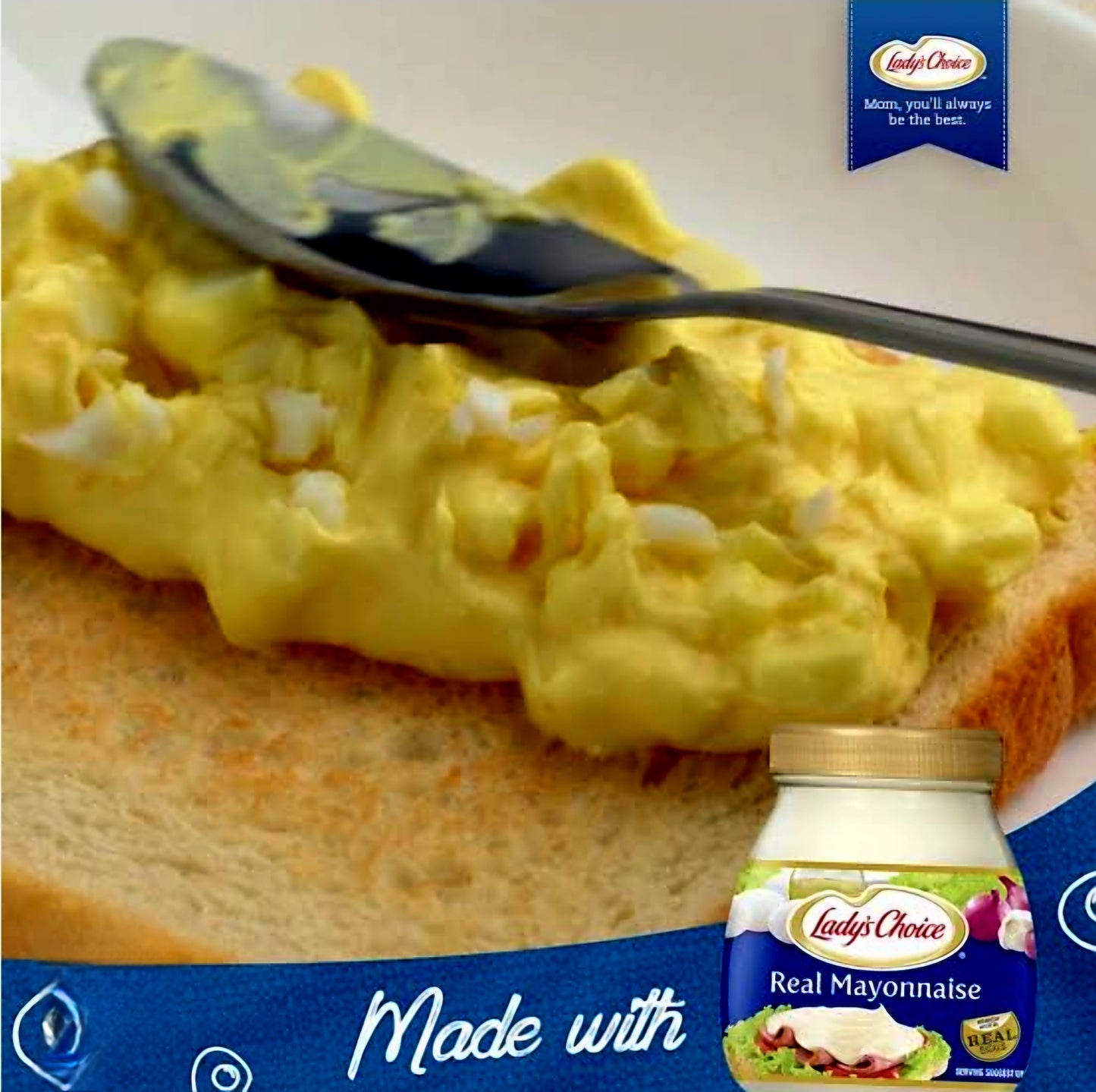 Lady's Choice REAL MAYONNAISE 470ml in POUCH