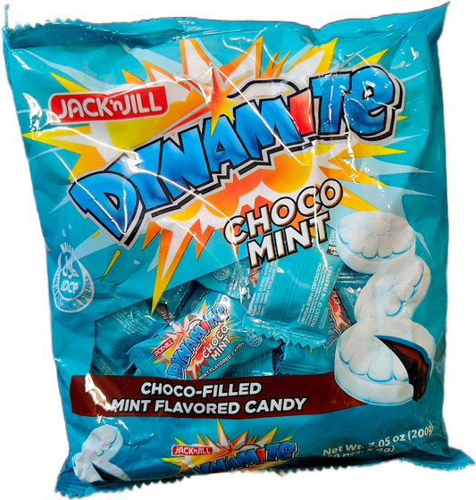 💲‼️EOFY-SALE‼️💲 JACK & JILL DYNAMITE CHOCO-FILLED MINT CANDY 200G
