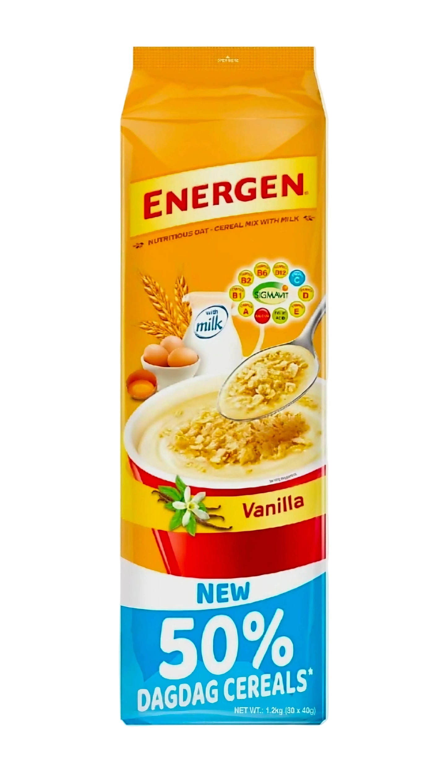 ENERGEN VANILLA 40g×30 JUMBO PACK