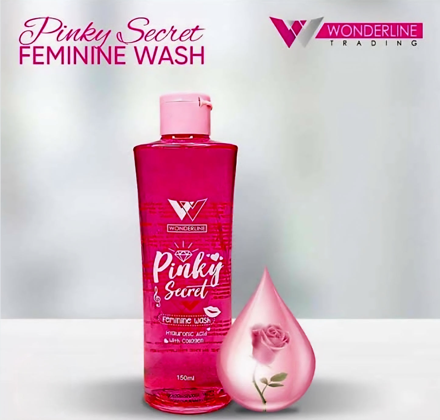 Wonderline PINKY SECRET Feminine Wash 150ml
