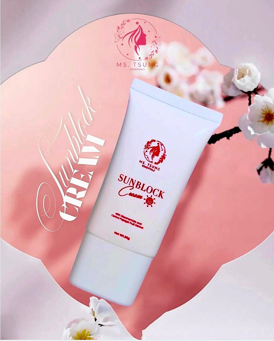 Ms.Tsung Essentials LUMINOUS SUNBLOCK CREAM SPF30 30g