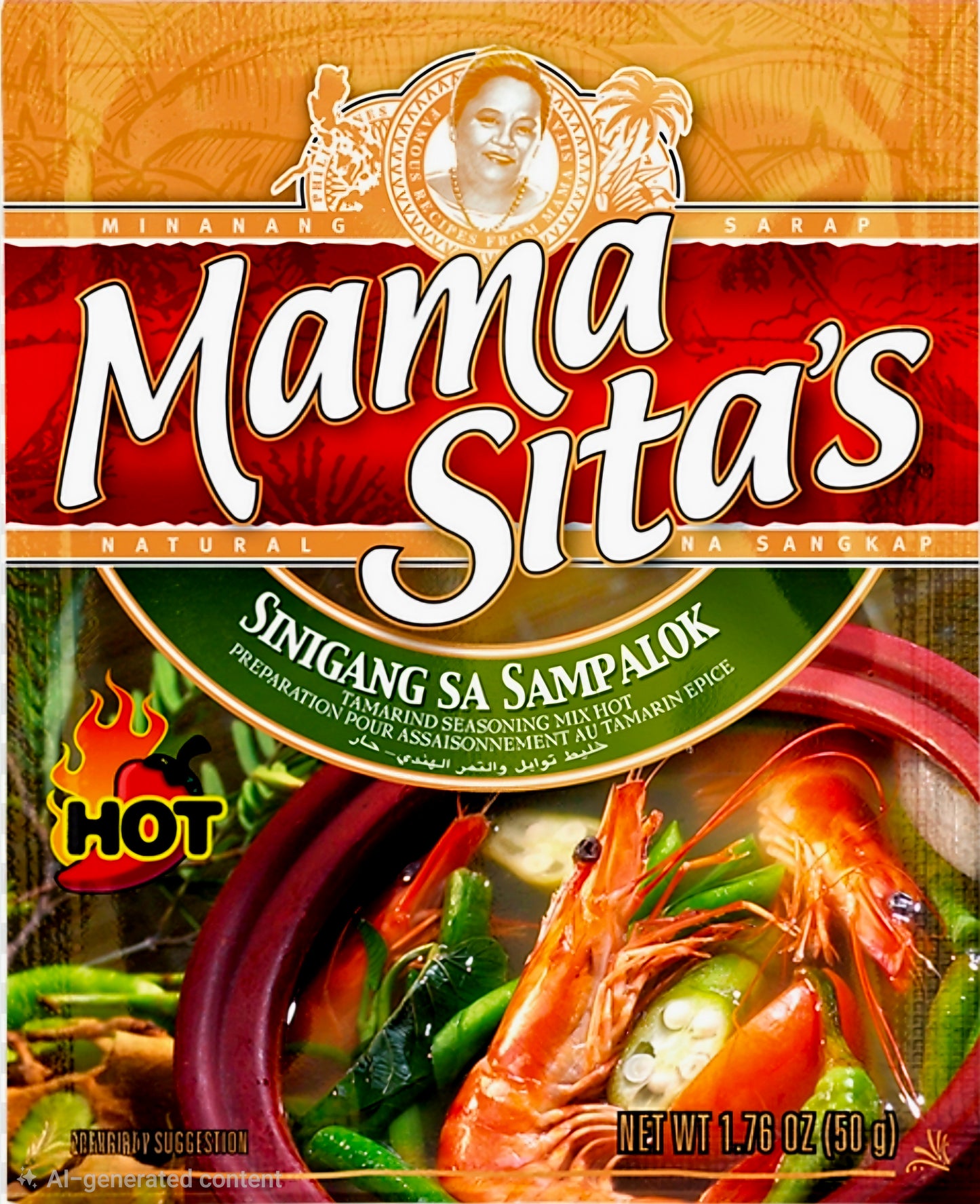 MAMA SITA'S SINIGANG SA SAMPALOK HOT 50G (07/07/27)