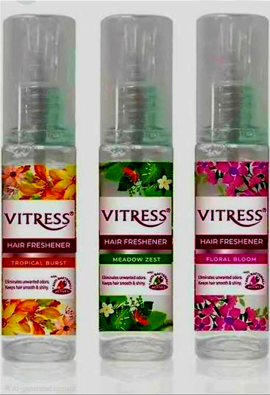 VITRESS Hair Freshener Spray TROPICAL BURST 100ml (Large Size)