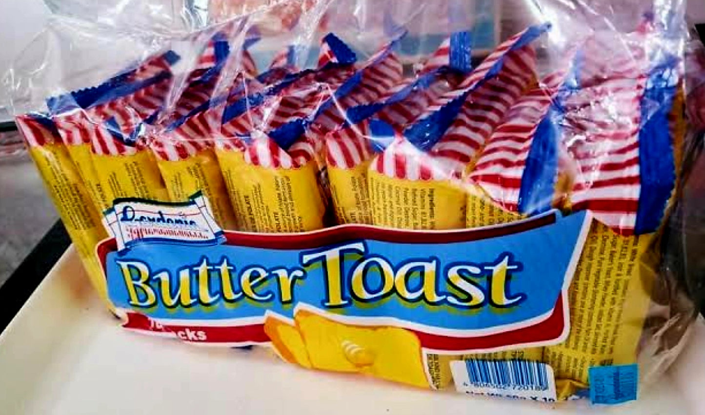 GARDENIA Butter Toast 2-slices Packet 50g (Single Baon-Pack)