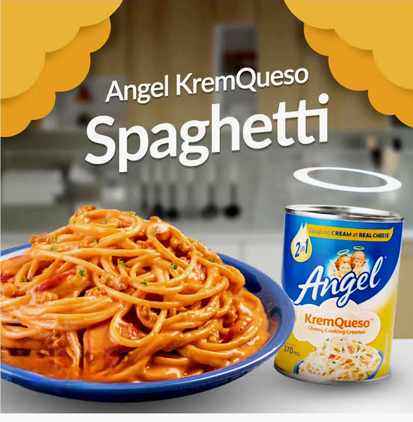 ‼️PROMO‼️Angel KREMQUESO (Cheesy Cooking Creamer) 370ml BBD: 31JULY2036 (OVERSTOCK!)
