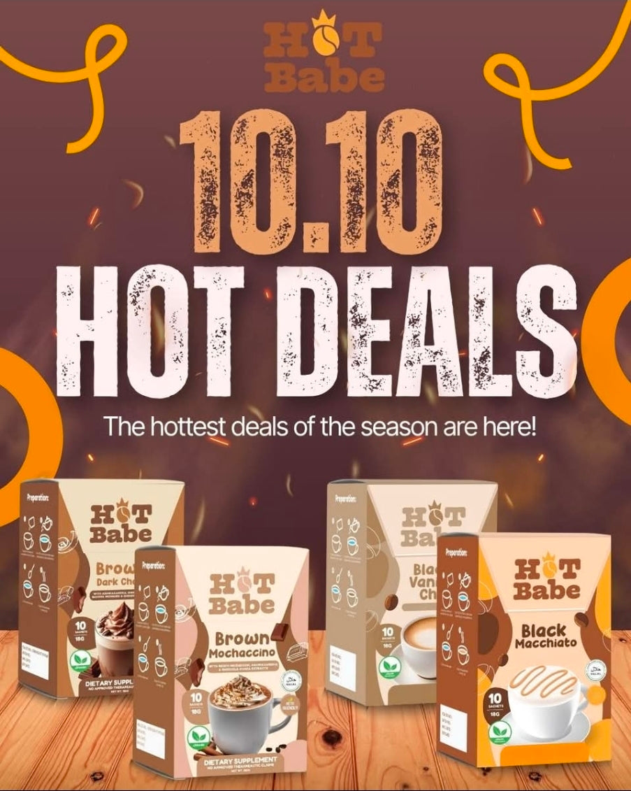 Hot Babe by Kiray Celis BROWN DARK CHOCO 18g×10sachets (BROWN SERIES)