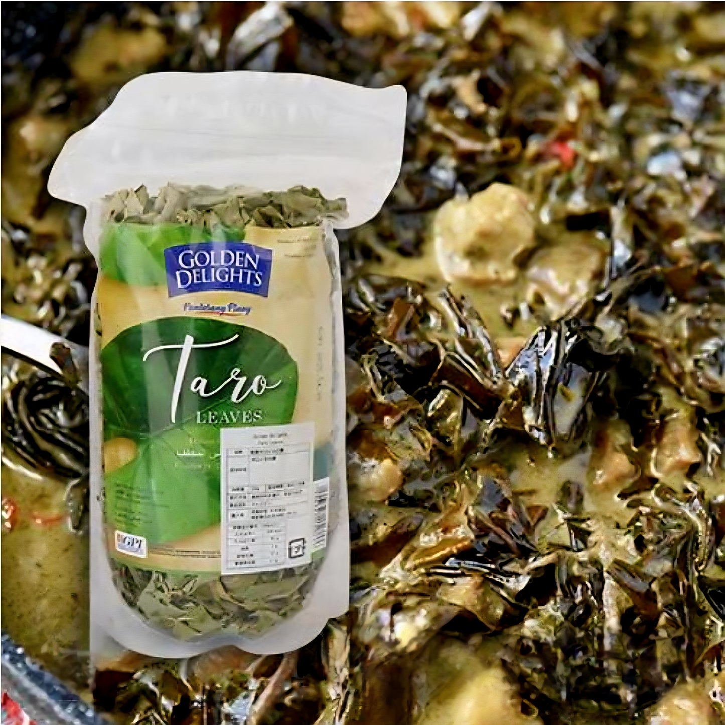 Golden Delights DRIED TARO LEAVES 100g