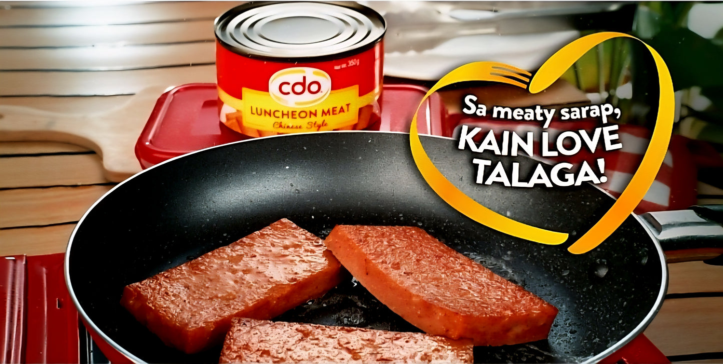 CDO Chinese Style Luncheon Meat 350g FLAT TIN