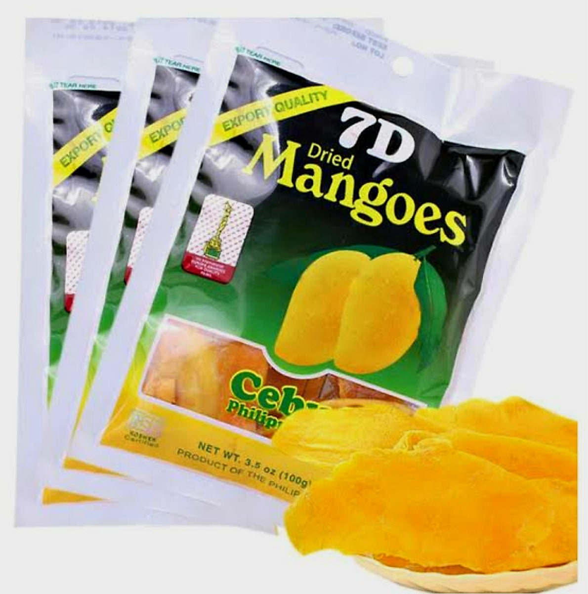 7D Dried Mangoes 100g