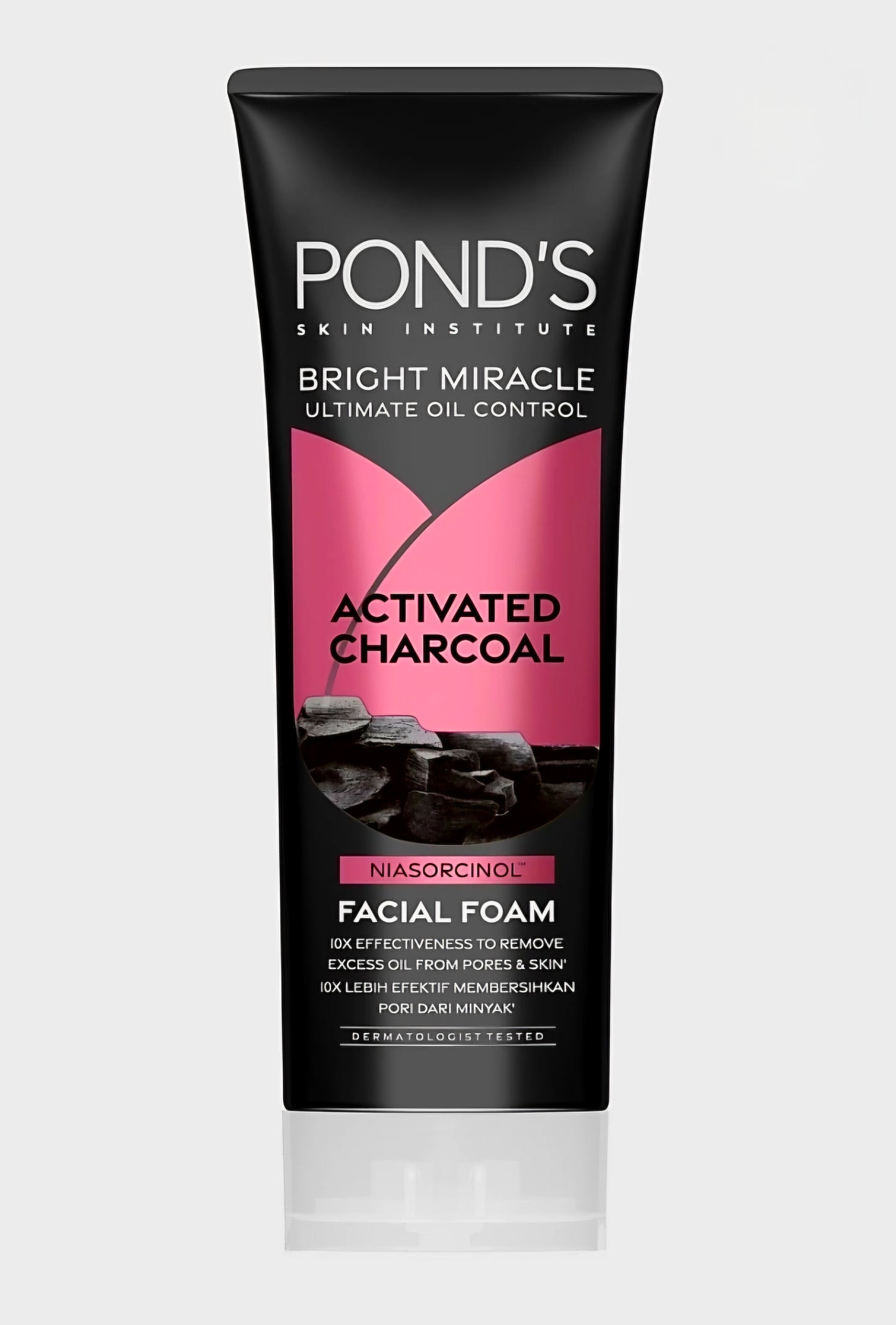 POND'S Bright Miracle Niasorcinol ULTIMATE OIL CONTROL Activated Charcoal 50g