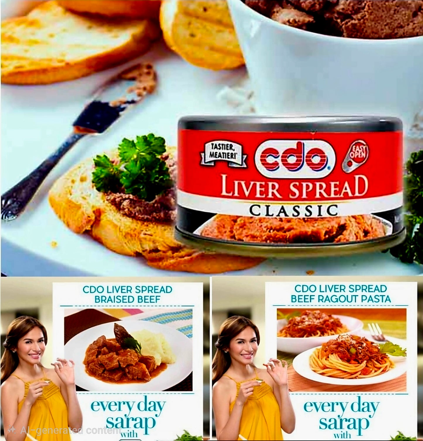 CDO Liver Spread CLASSIC 85g Easy-Open-Can