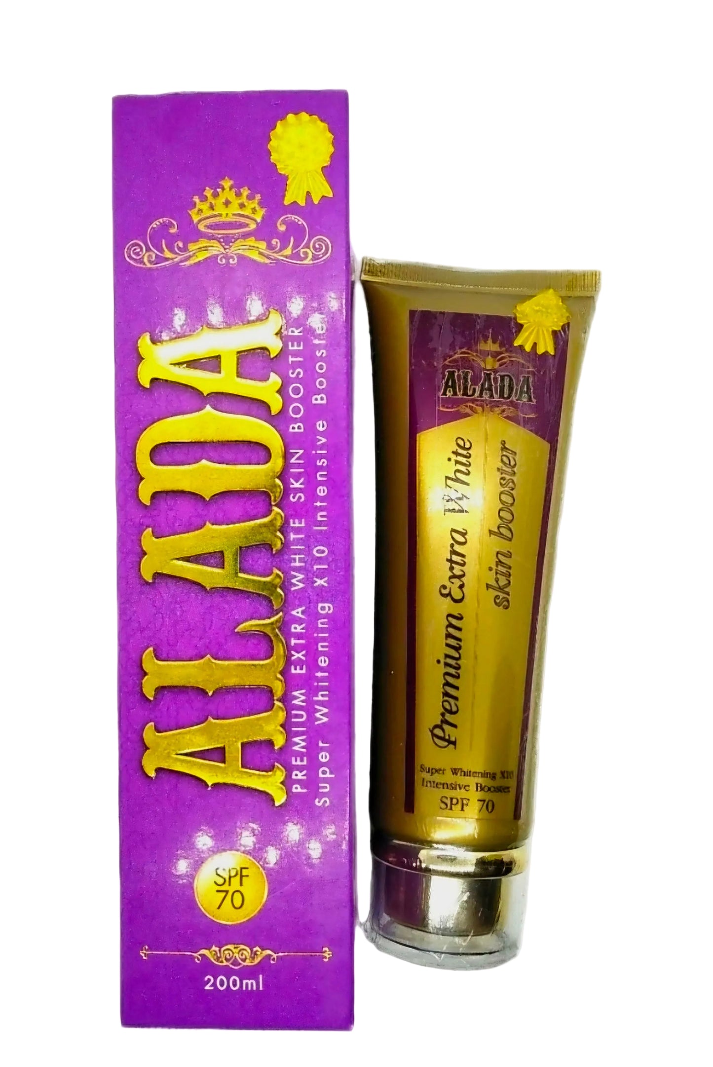 Alada PREMIUM EXTRA WHITE SKIN BOOSTER Super Whitening 10x Intensive Booster SPF70  200ml