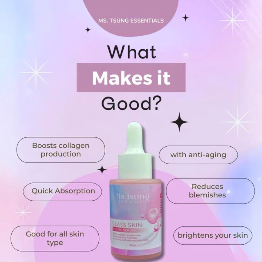 Ms.Tsung GLASS SKIN FACIAL SERUM 30ml