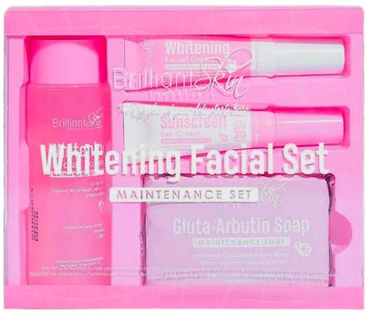 BRILLIANT SKIN WHITENING FACIAL & MAINTENANCE SET