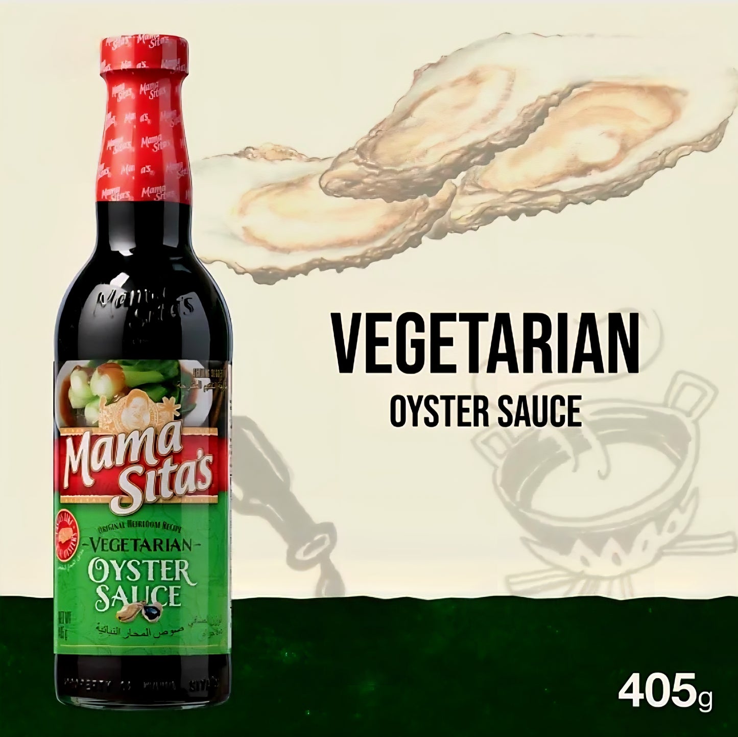 Mama Sita's VEGETARIAN OYSTER SAUCE 405g