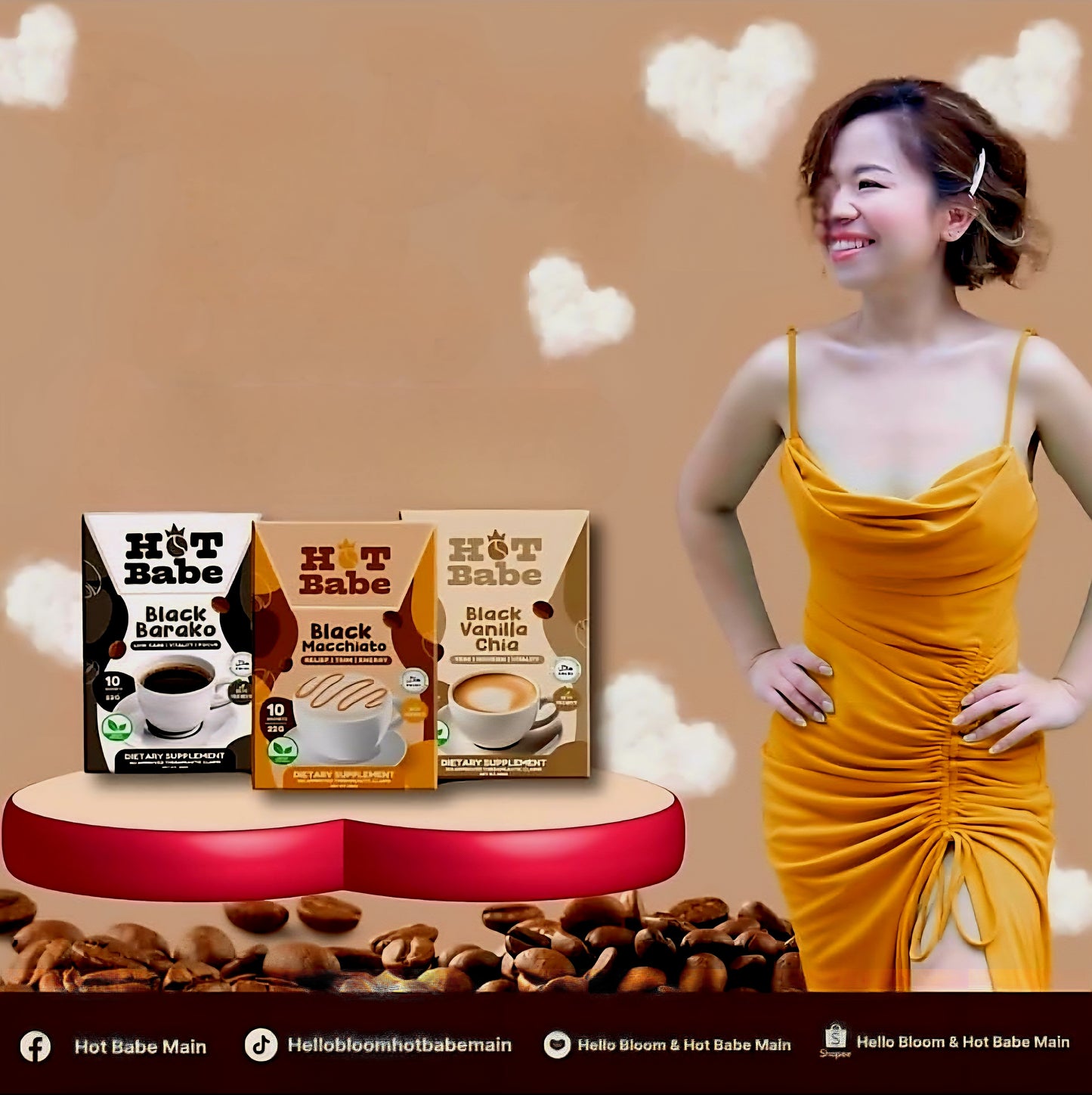 Hot Babe BLACK BARAKO 18g×10sachets