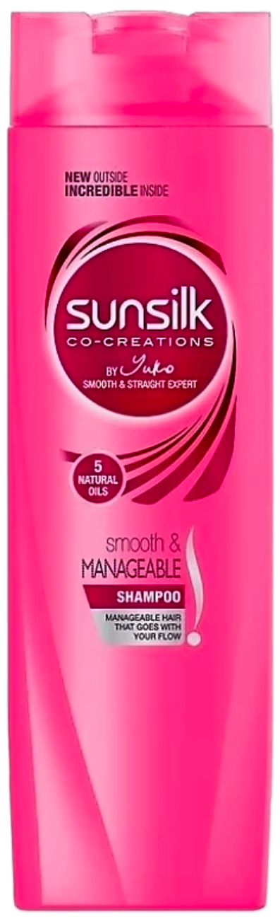 SUNSILK SMOOTH & MANAGEABLE SHAMPOO 180ML