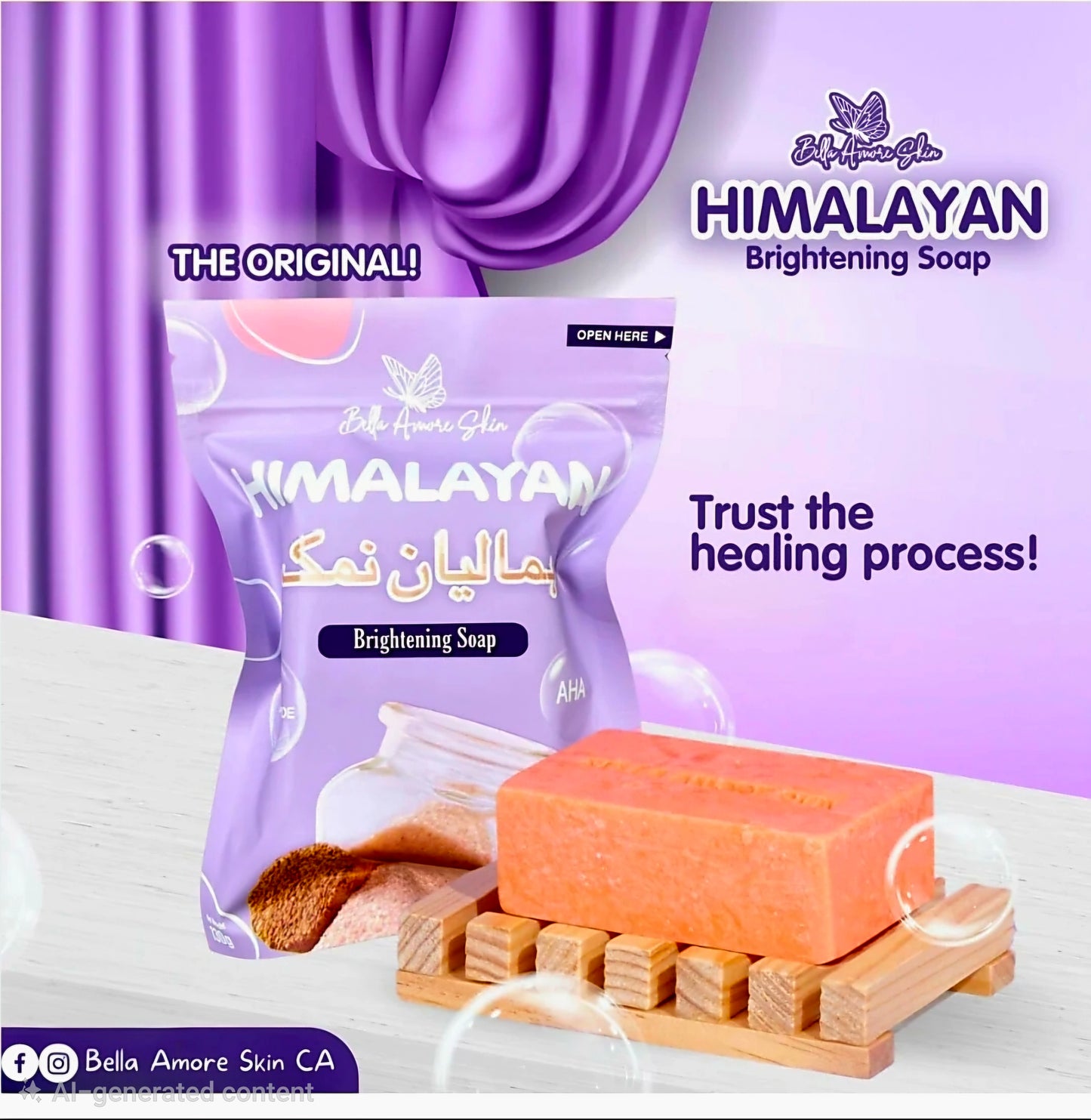 Bella Amore Skin HIMALAYAN Brigthening Soap 135g