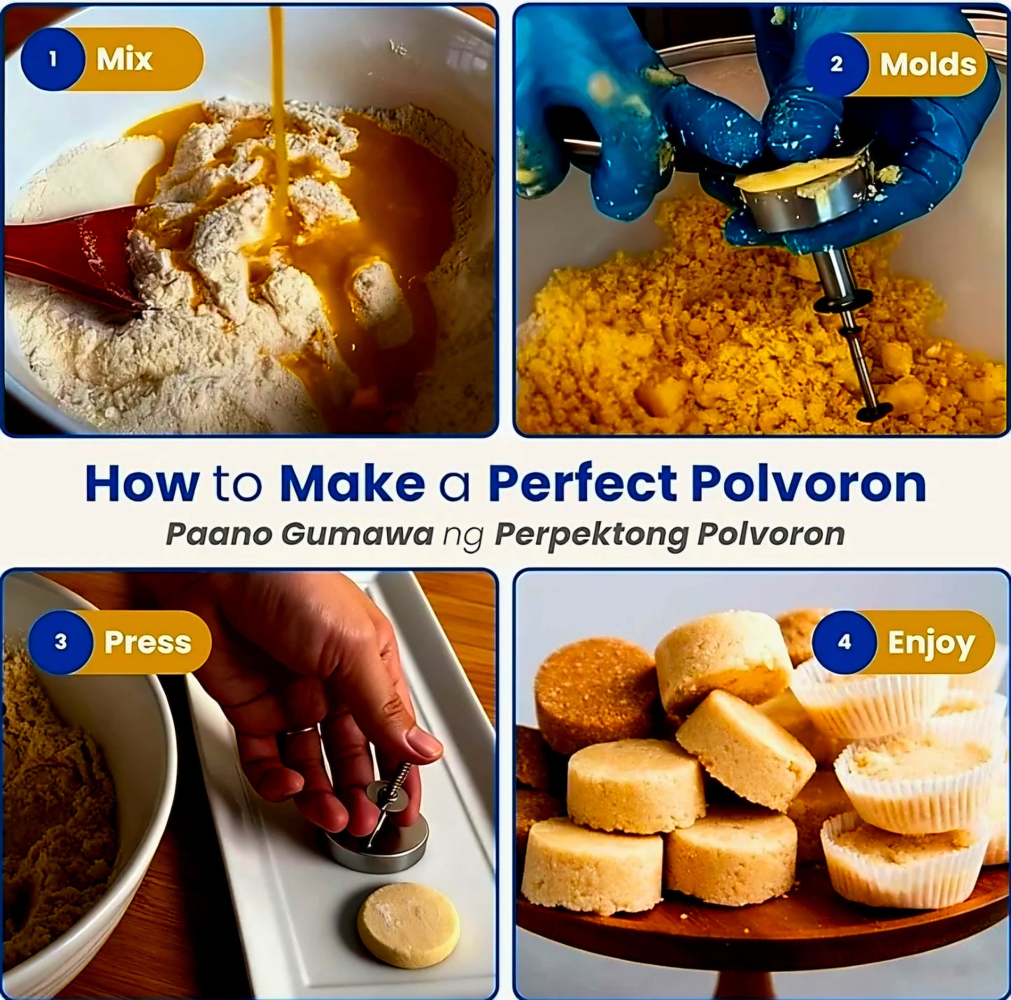 POLVORON MOLDER OVAL (LARGE SIZE) (No Box)