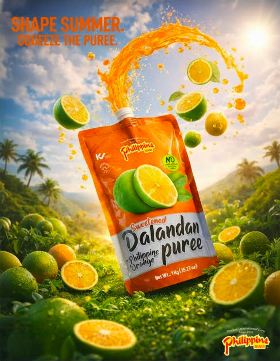 PHILIPPINE BRAND SWEETENED DALANDAN PUREE 1-KILO POUCH