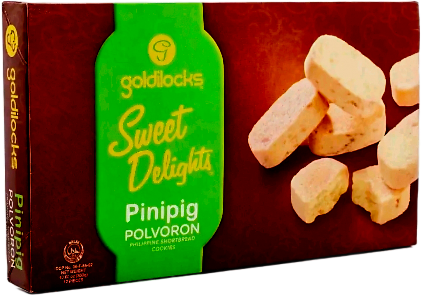 GOLDILOCKS PINIPIG POLVORON 25G×12