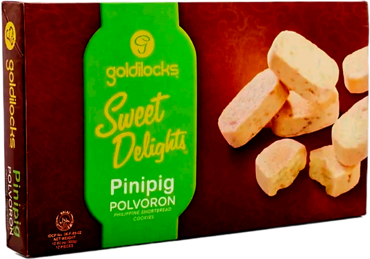 GOLDILOCKS PINIPIG POLVORON 25G×12