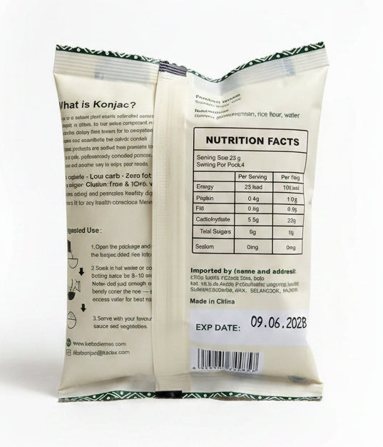KETOSLIM'MO KONJAC DRIED SHIRATAKI RICE 100G (09/06/28)