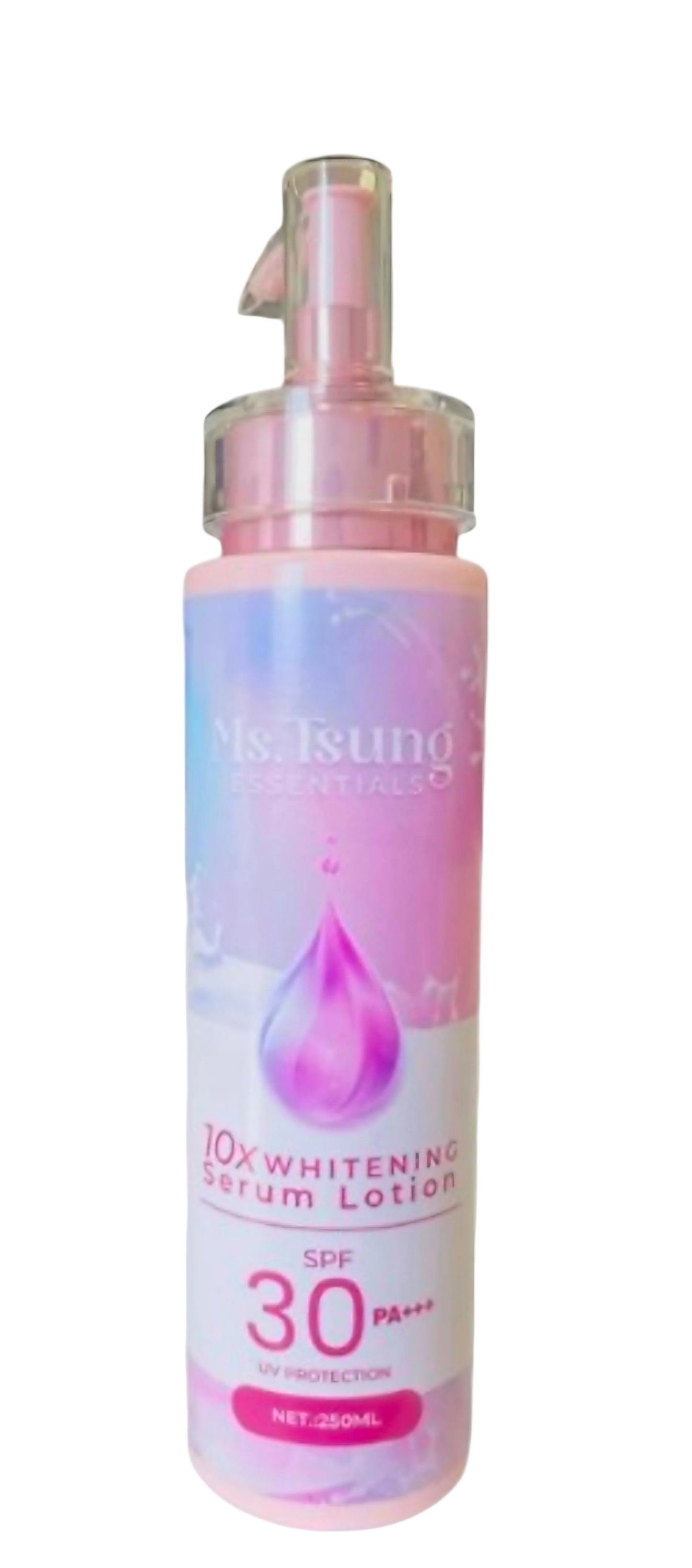 MS.TSUNG ESSENTIALS 10X Whitening Serum Lotion SPF30 PA+++ 250ml