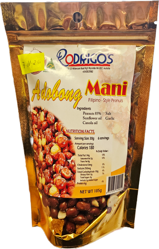 RODRIGO'S ADOBONG MANI 185G