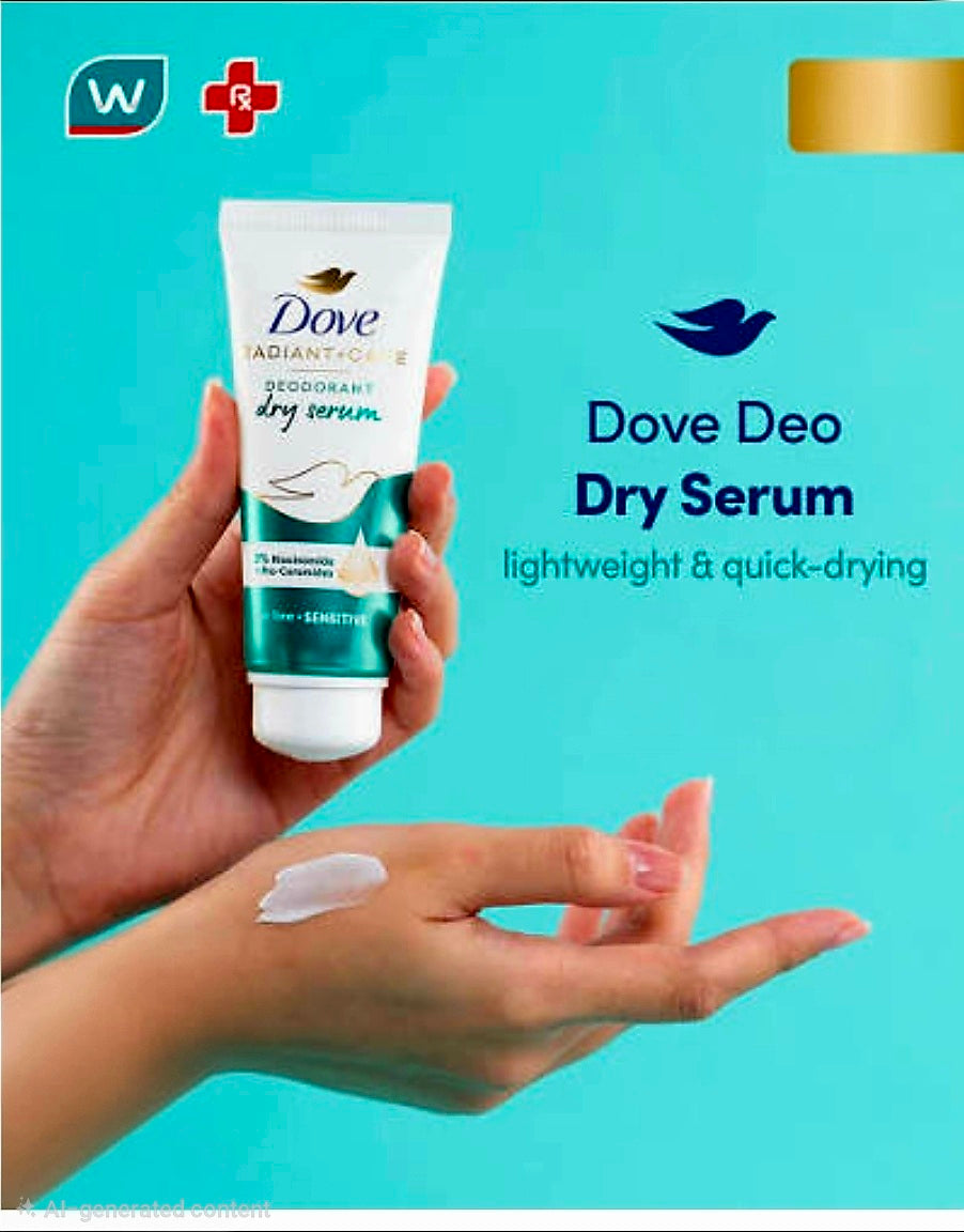 Dove Radiant Care DEODORANT DRY SERUM Even Tone + Sensetive 40ml