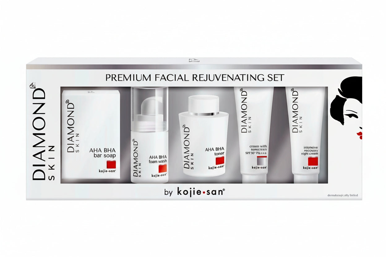 Kojie San DIAMOND SKIN Premium Facial Rejuvenating Set