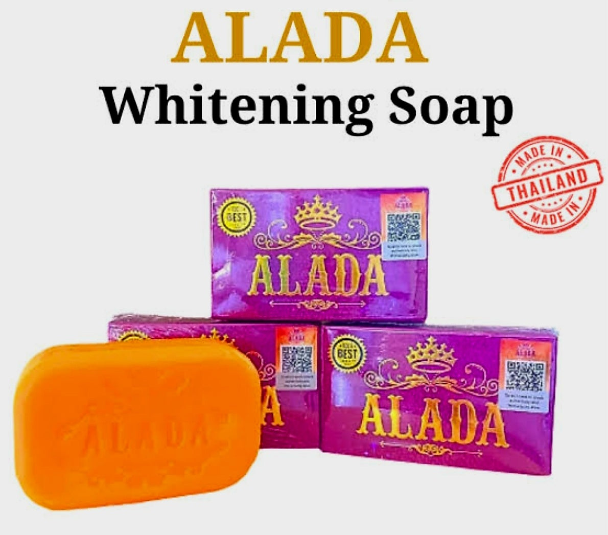 ALADA Whitening Soap 160g AUTHENTIC THAILAND
