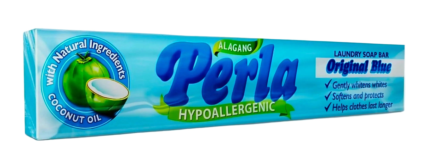 PERLA Laundry Detergent Bar 380g ORIGINAL BLUE (Hypoallegenic)