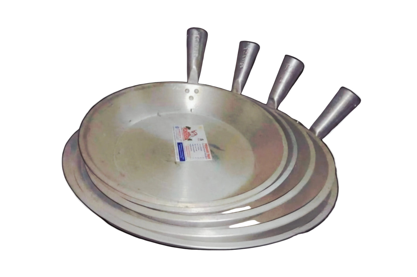 CAMEL BRAND Singe-handle FLAT KAWALI with Cover NO.5 (Small)