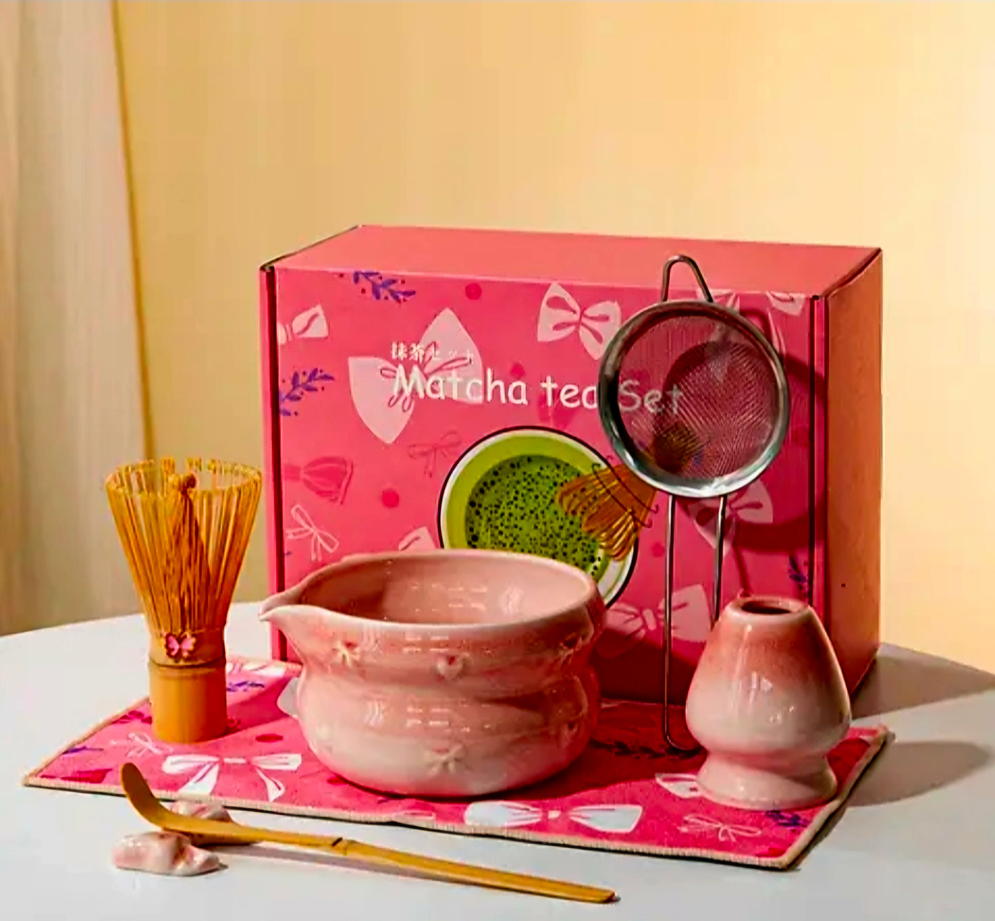 Japanese COMPLETE MATCHA TEA SET (Gift Pack)